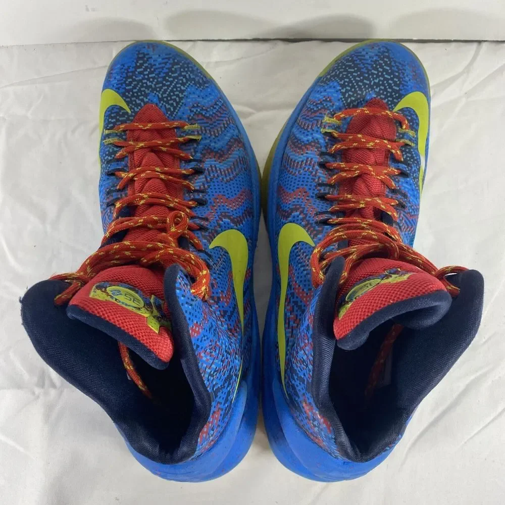 Nike Zoom KD 5 Christmas 2012 554988-401 Mens Size 9.5 Basketball Sneakers Shoes
